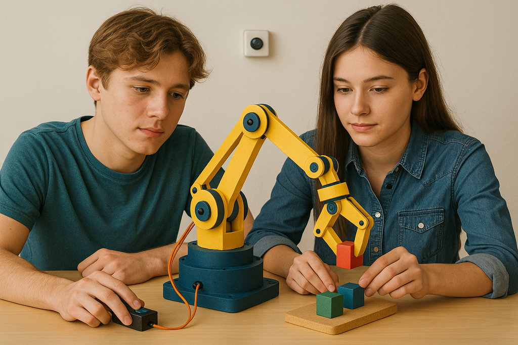 RoboGripper - Vom Code zur Bewegung