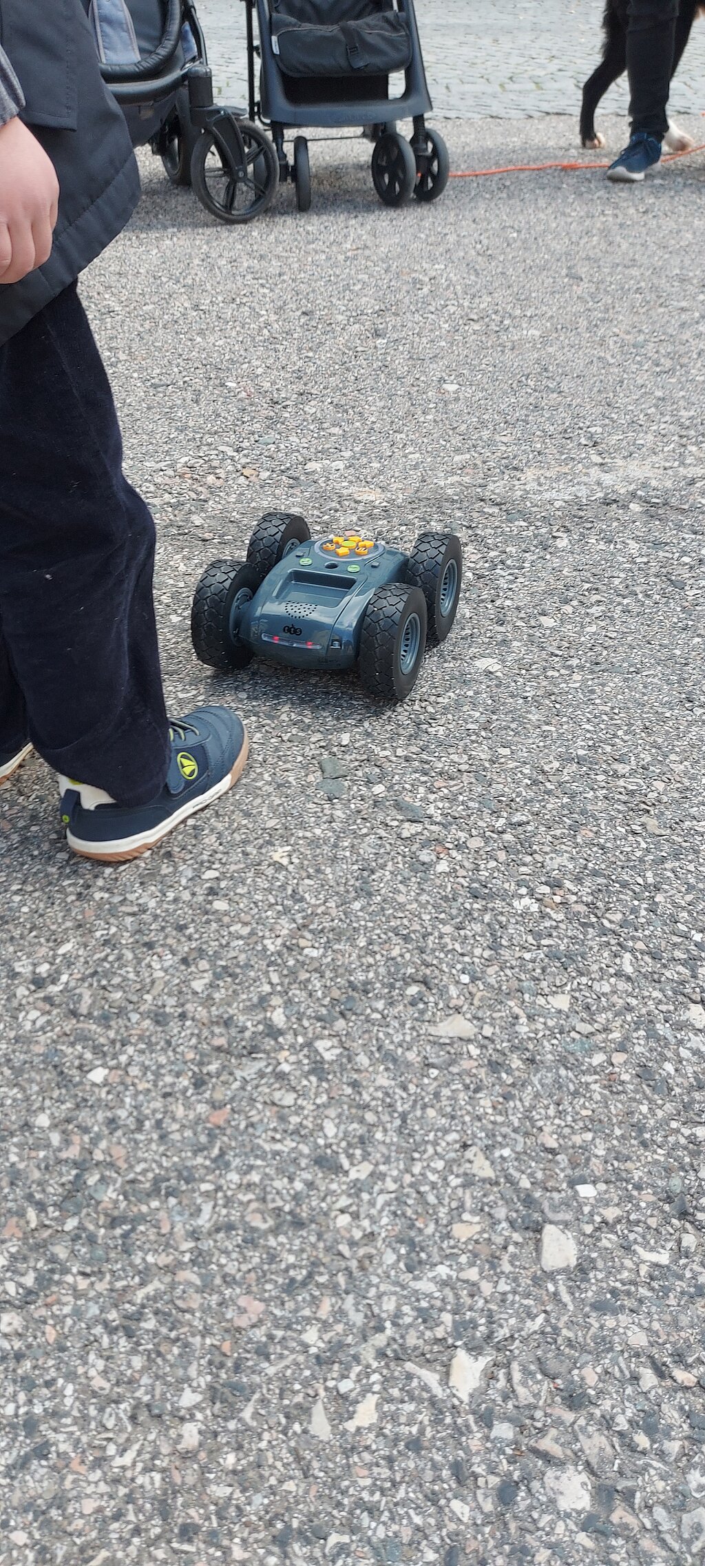 Mit Robotern in der Altstadt von Amberg unterwegs